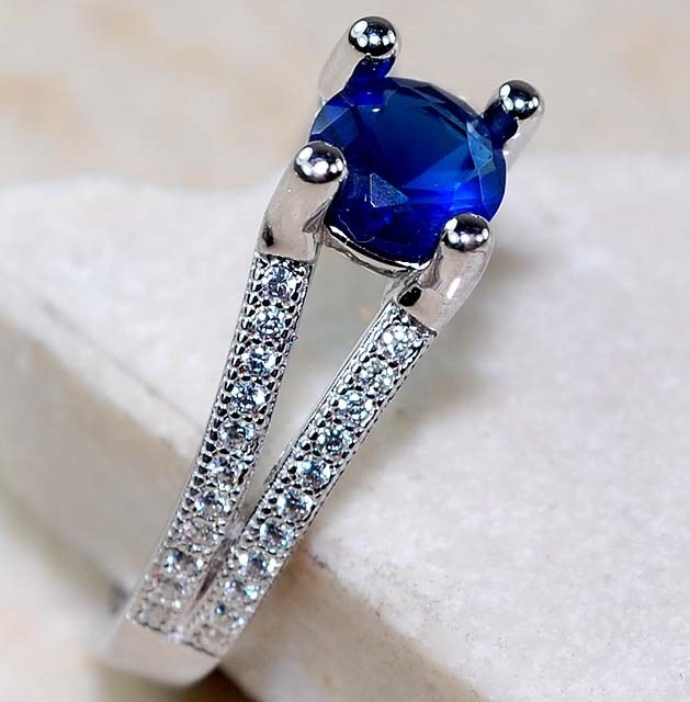 2CT Heat Treated Kyanite 925 Sterling Silver Ring Jewelry Sz 7 MB1-8
