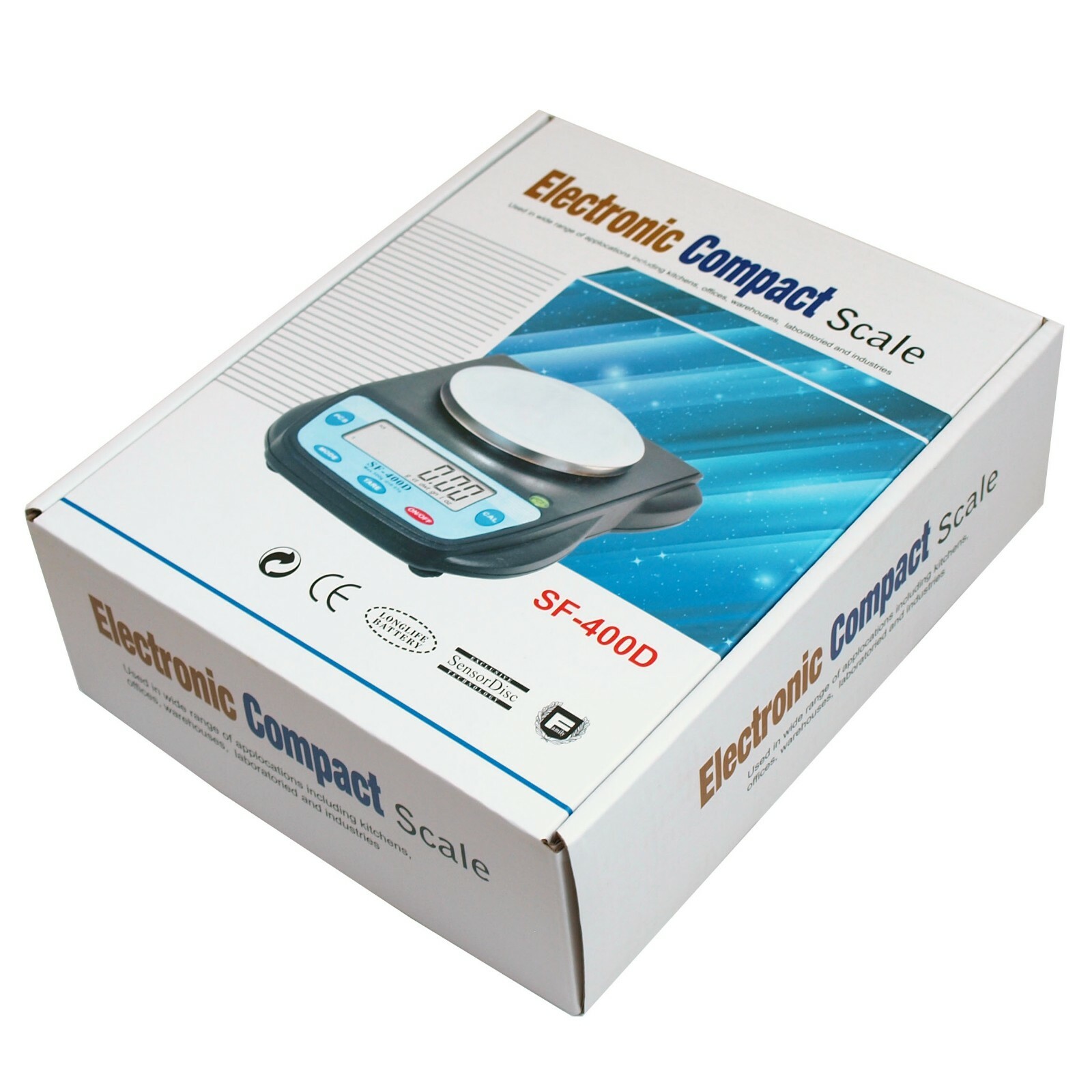 500g x 0.01g Digital Precision Scale SF-400D 0.01g Desktop Counting Scale