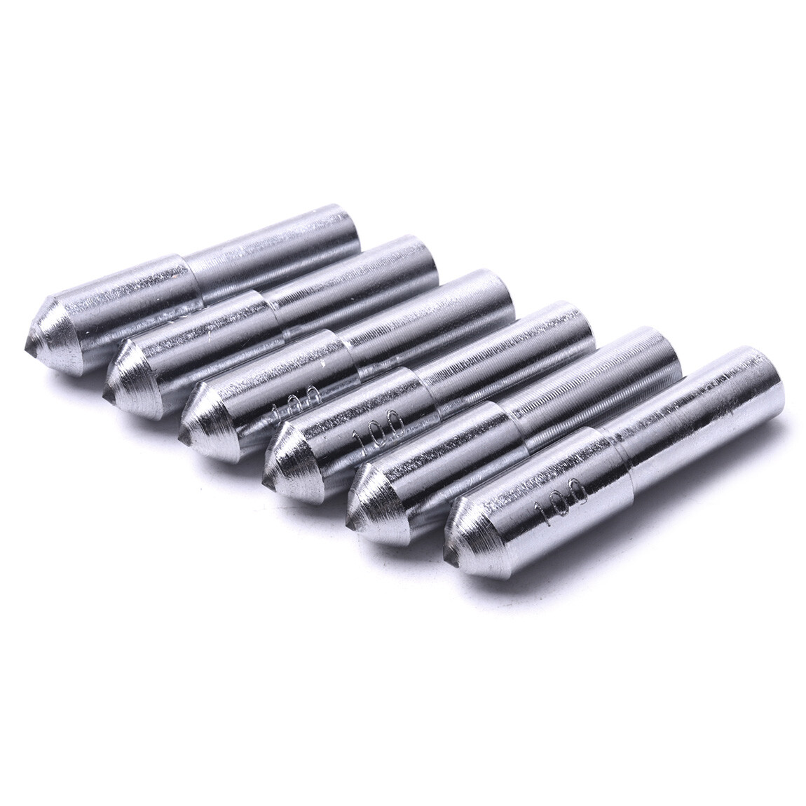 6pc Diamond Dresser Set – Single Point Grinding Wheel Dresser Tool with Tapered
