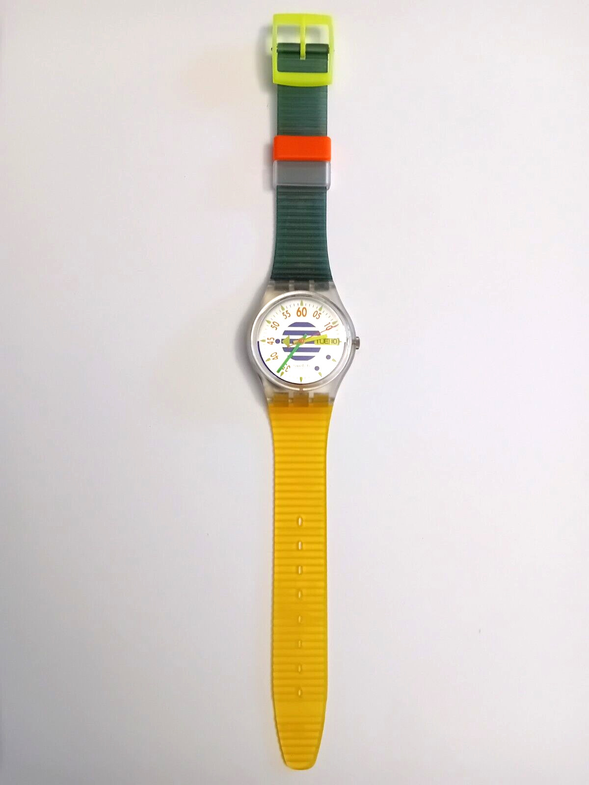 Swatch Gent New High Pressure GK701 1992 Vintage Wrist Watch 90s NOS