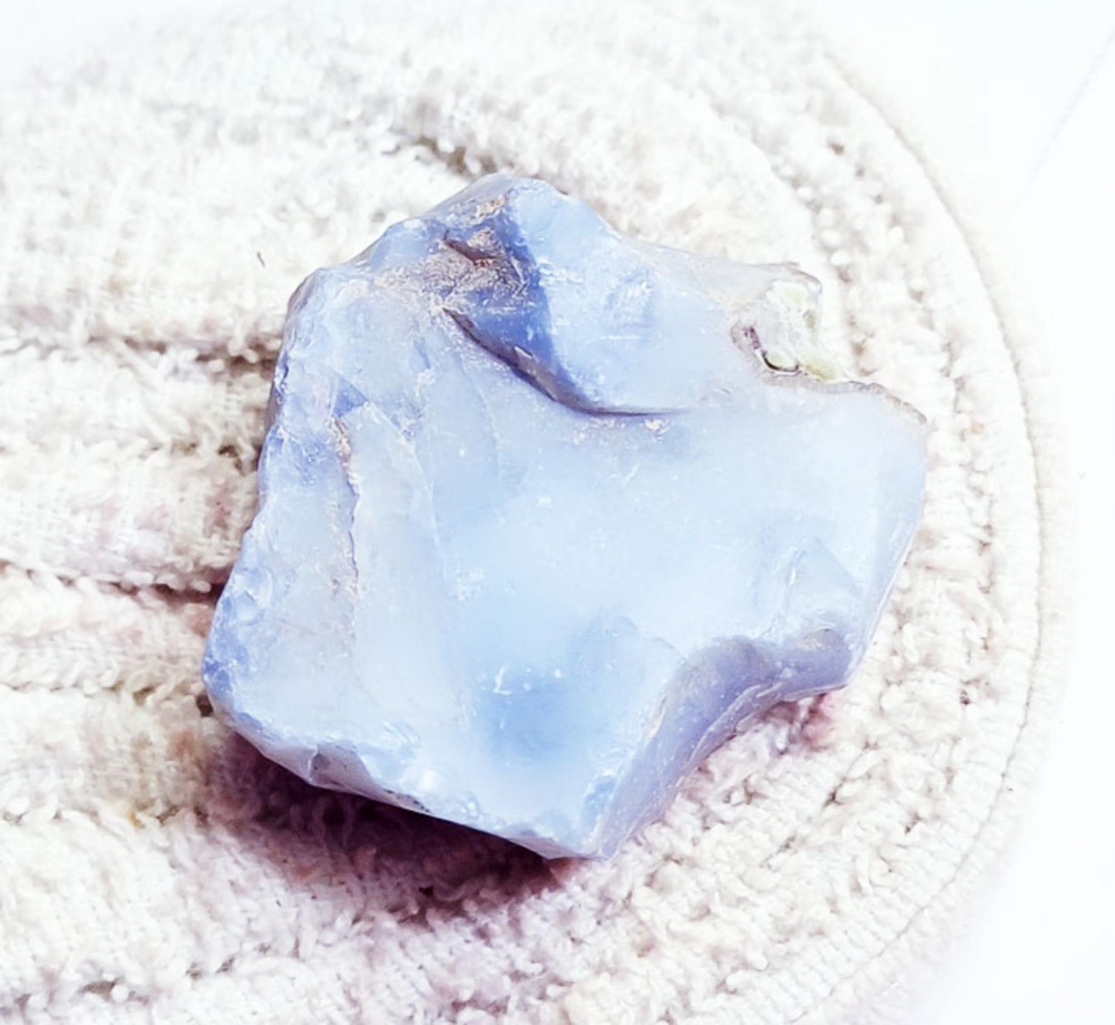 Natural Austrian Blue Opal Rough Loose Gemstone 99.20 Ct Certified ~ Free Gift