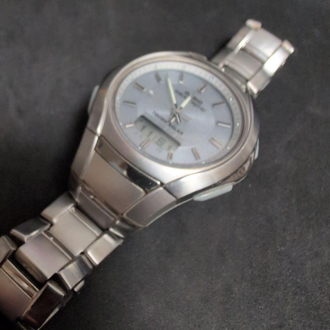 CASIO WaveCeptor WVA-420J Radio-Controlled Solar Watch