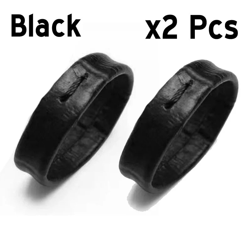2PCS EYW Grain Leather Watch Strap Holder Loops Univeral Watch Band Ring 10-22mm