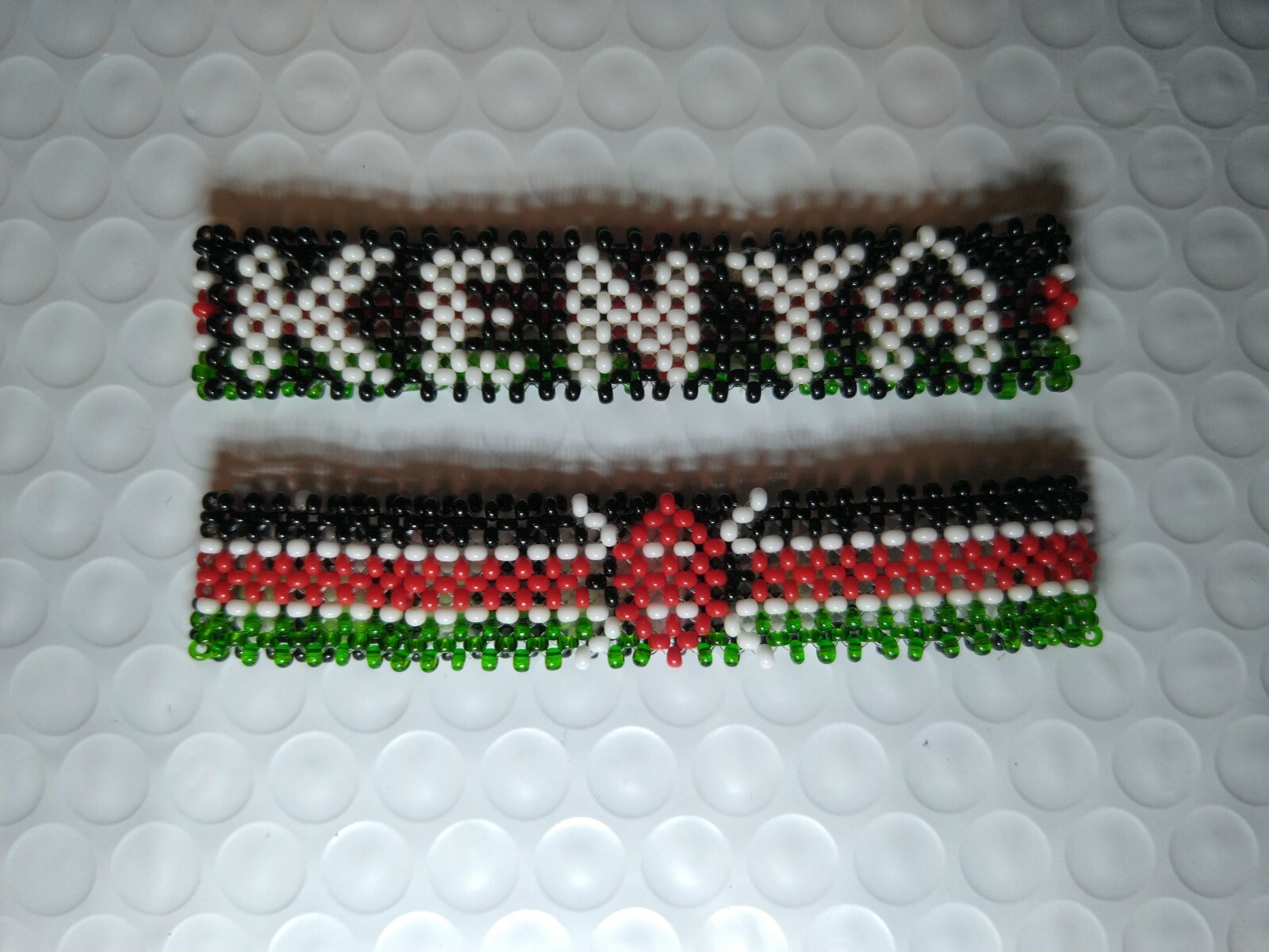 Fine Beaded Flag Bracelets Kenya Uganda Tanzania Newest Designs Free Shipping