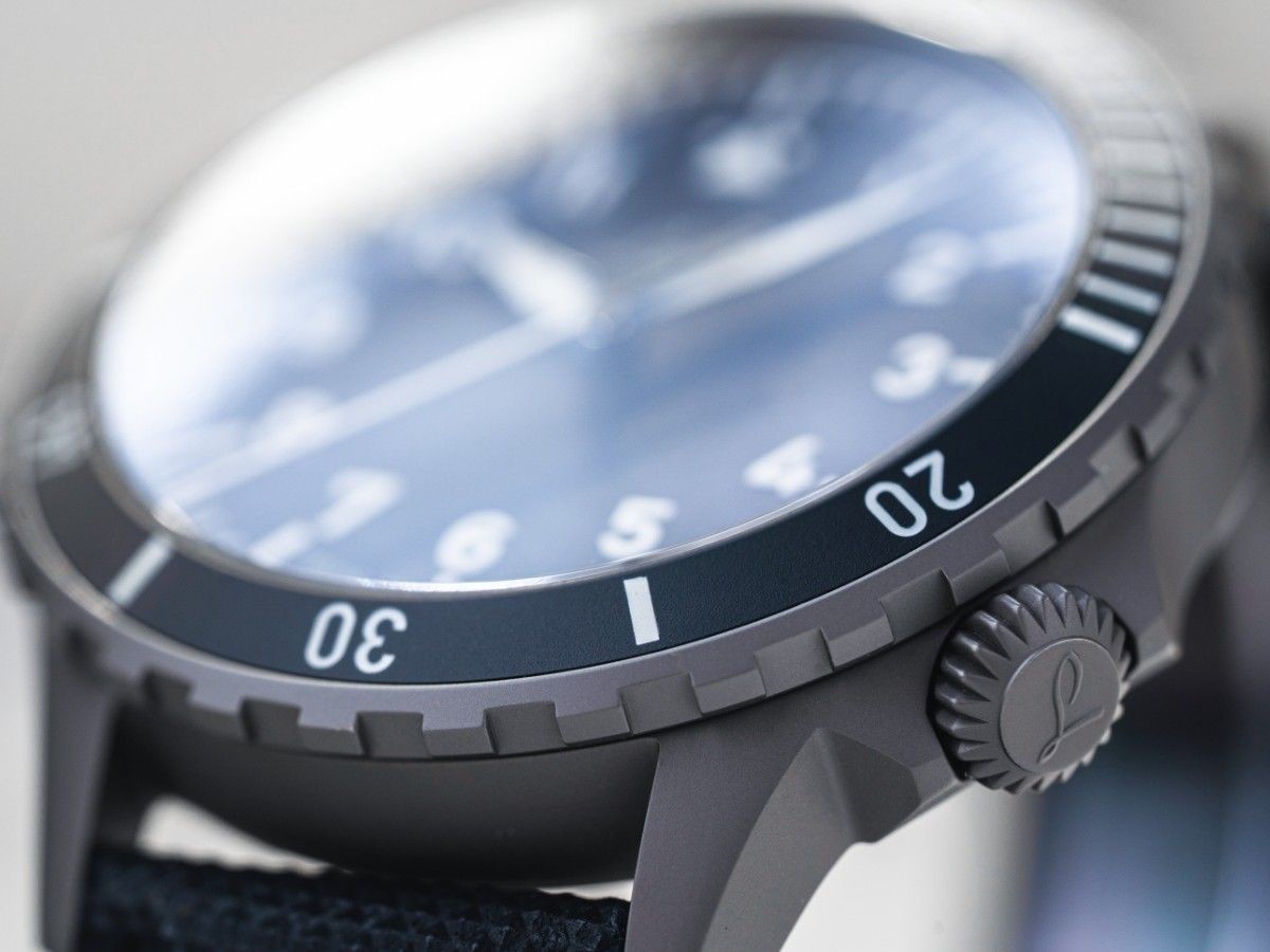 Laco 862192 Koln Grau Pilot Watch Special Models Dark Sandblasted Automatic