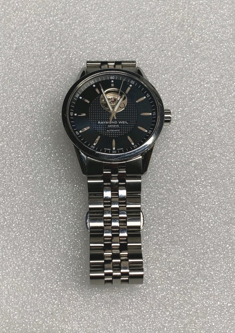 Raymond Weil Freelancer 2710-ST-20021 Auto 42MM Black Dial Men’s Watch W/ Box