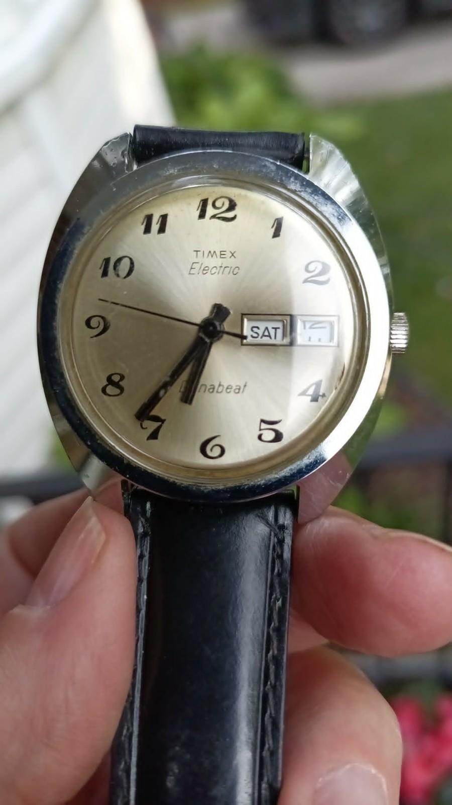 Timex Dynabeat Electric watch — no idea if it works