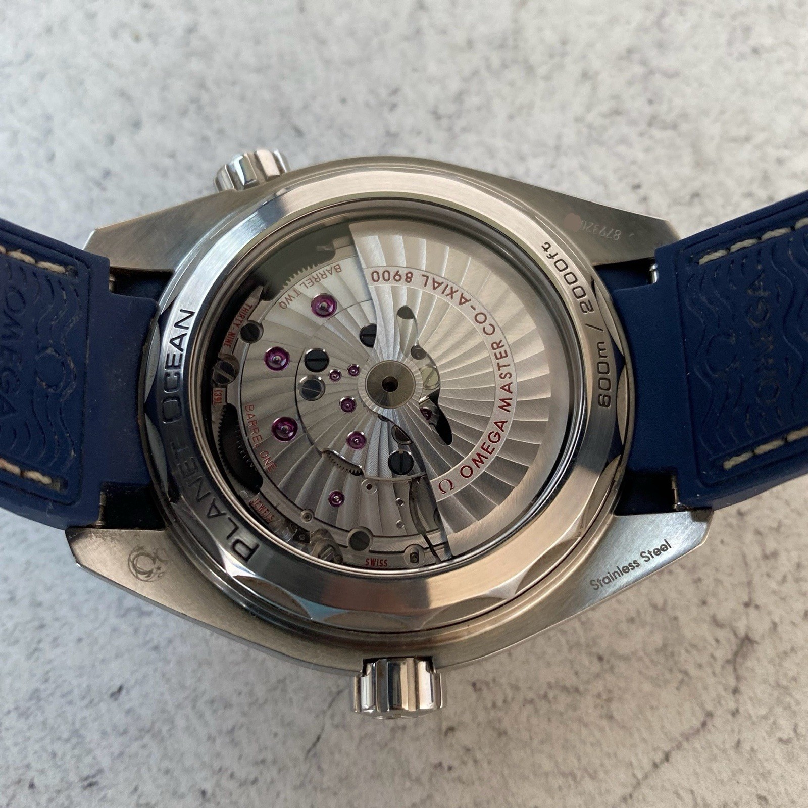 Omega Seamaster Planet Ocean Automatic Co-Axial Quickset Date-Full Set -2018-LIV