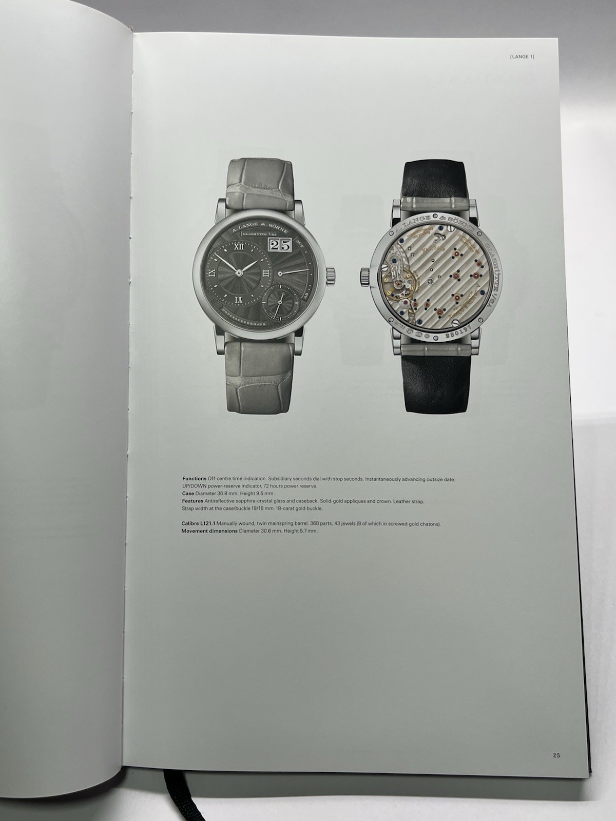 A. Lange & Söhne Collection Book 2021 HC