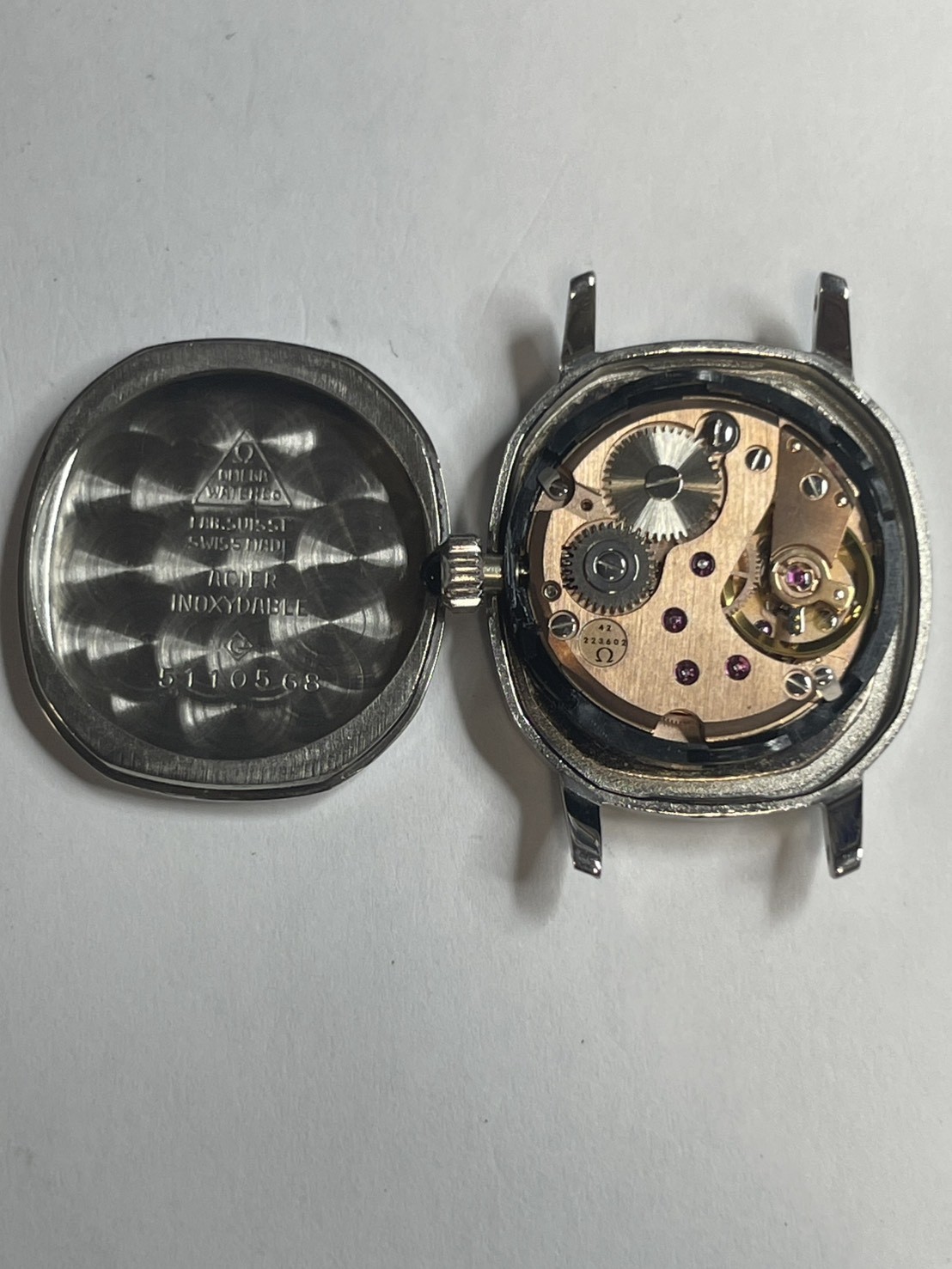 Vintage 1975 Omega De Ville Womens Watch Cal.625 Ref.511.0568 Manual From Japan
