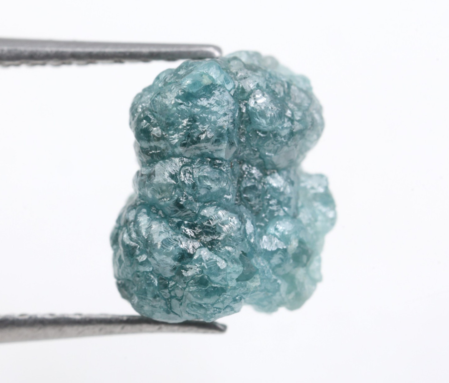 1.99Ct Natural Blue Rough Diamond Loose Raw Uncut Diamond For Use Custom Jewelry