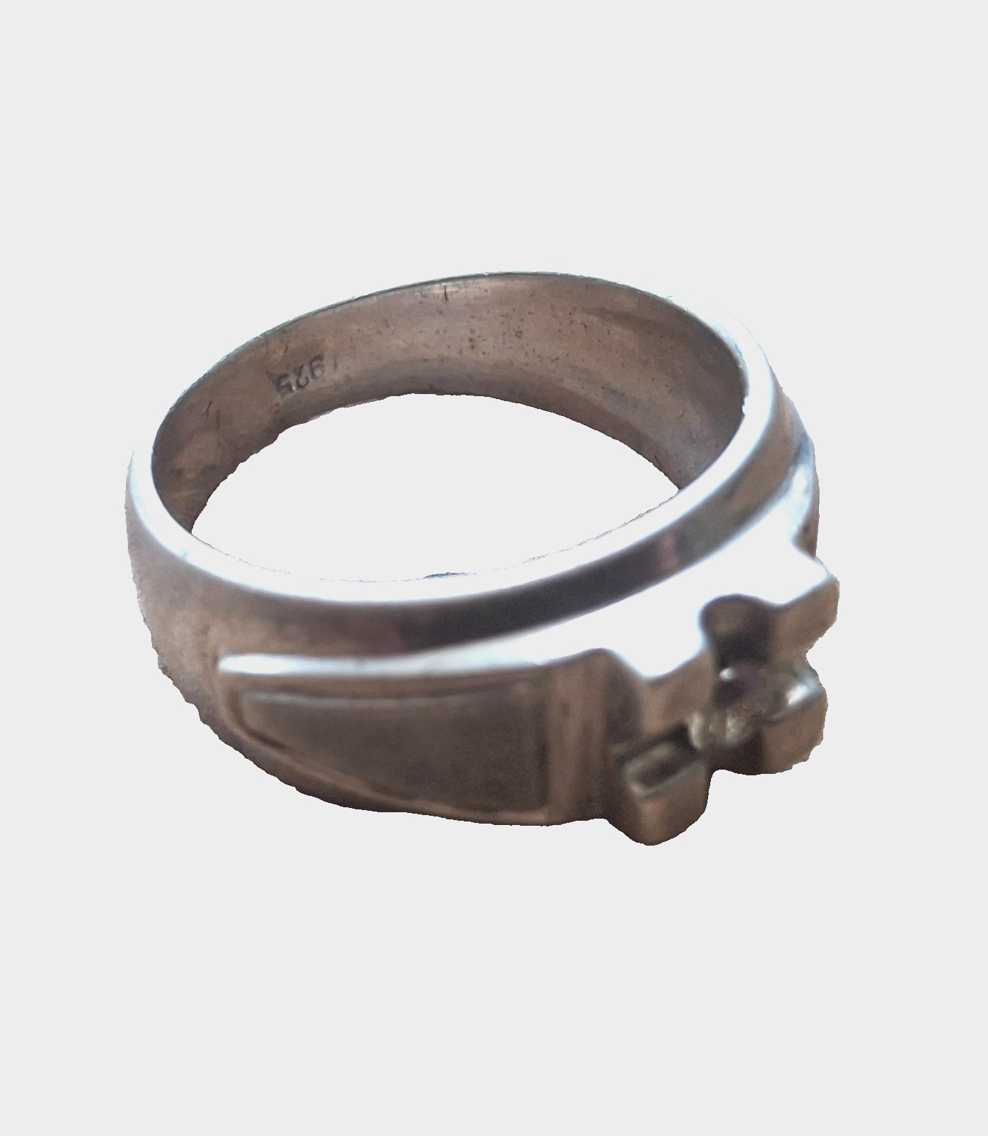 Vintage USSR RING IN STERLING SILVER 925 size 9(19)