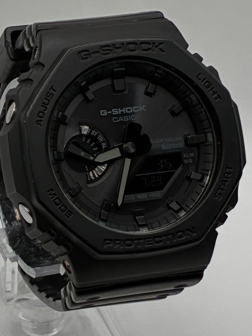 [Used] CASIO G-SHOCK GA-B2100 All Black Tough Solar Bluetooth – From JAPAN