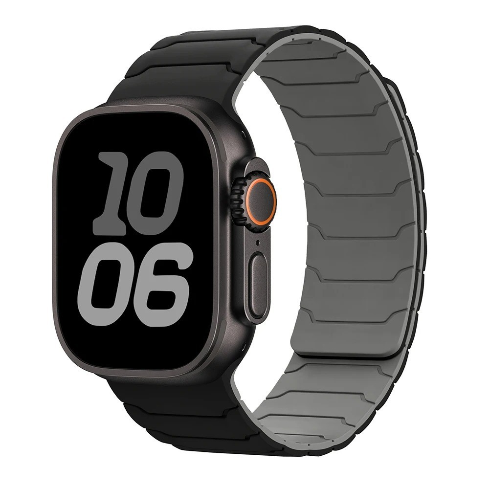 Magnetic Strap For iWatch Ultra 2 Series 10 9 8 7 SE 6 5 Silicone iWatch Band