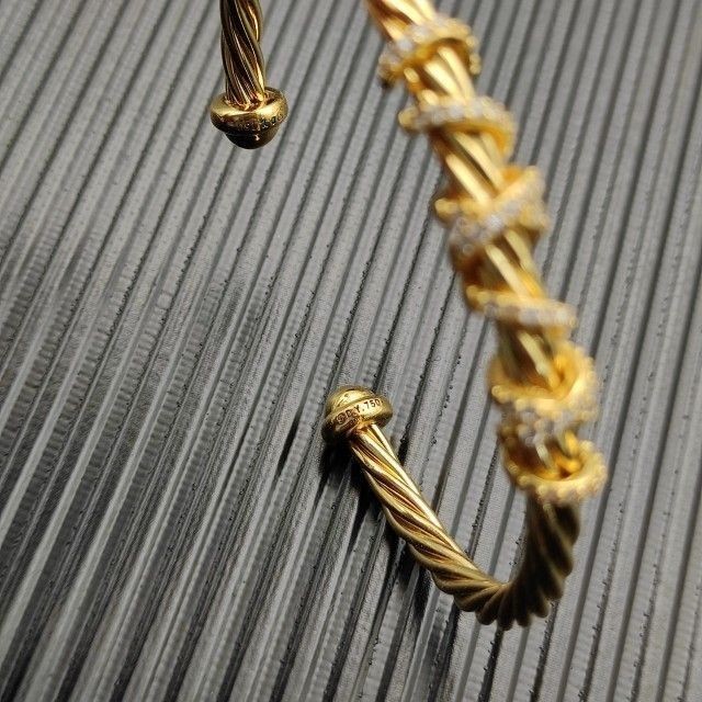 David Yurman Helena Center Station Bracelet in 18k GOLD