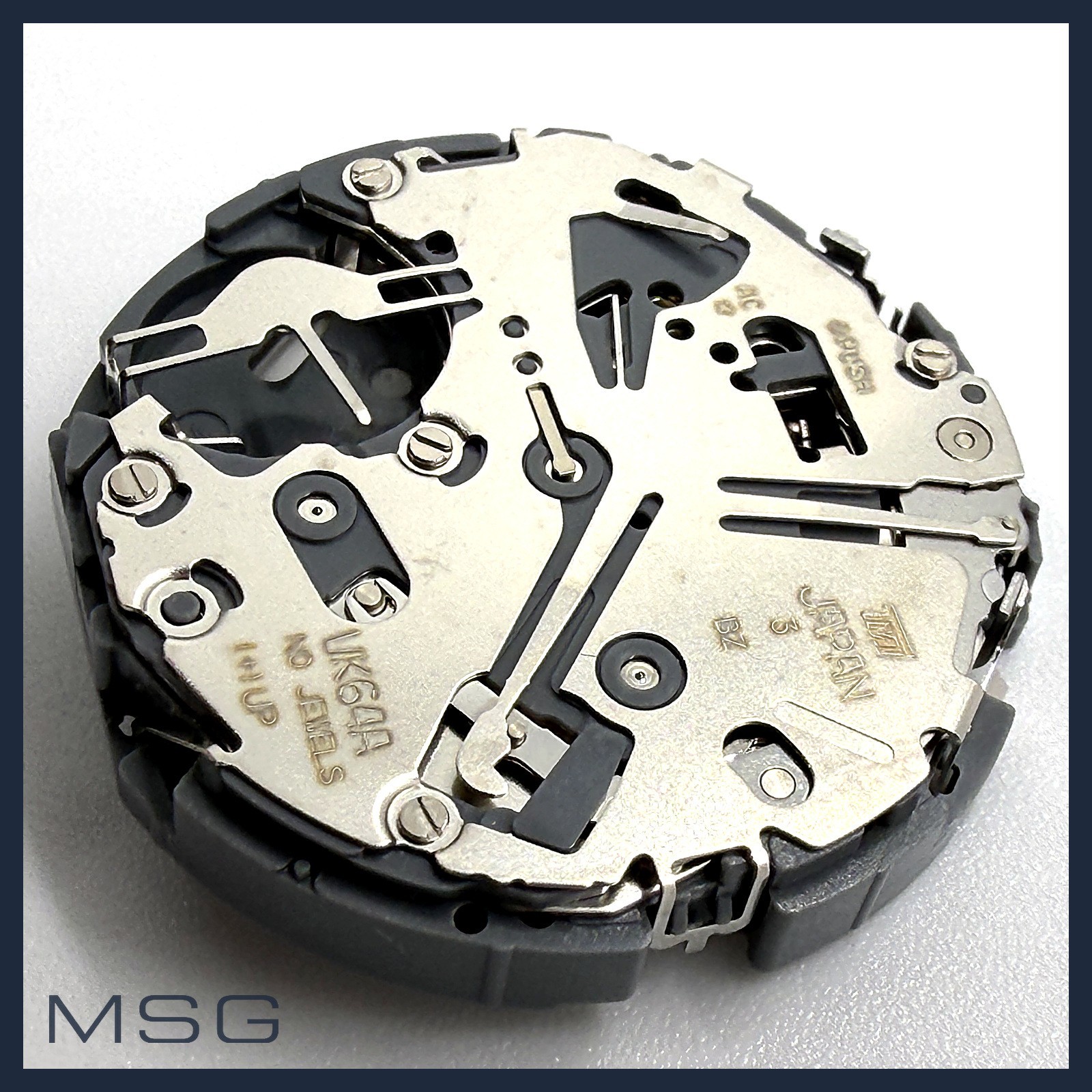 Seiko VK64A Meca-Quartz Chronograph Movement Date at 6 Battery & Stem Included