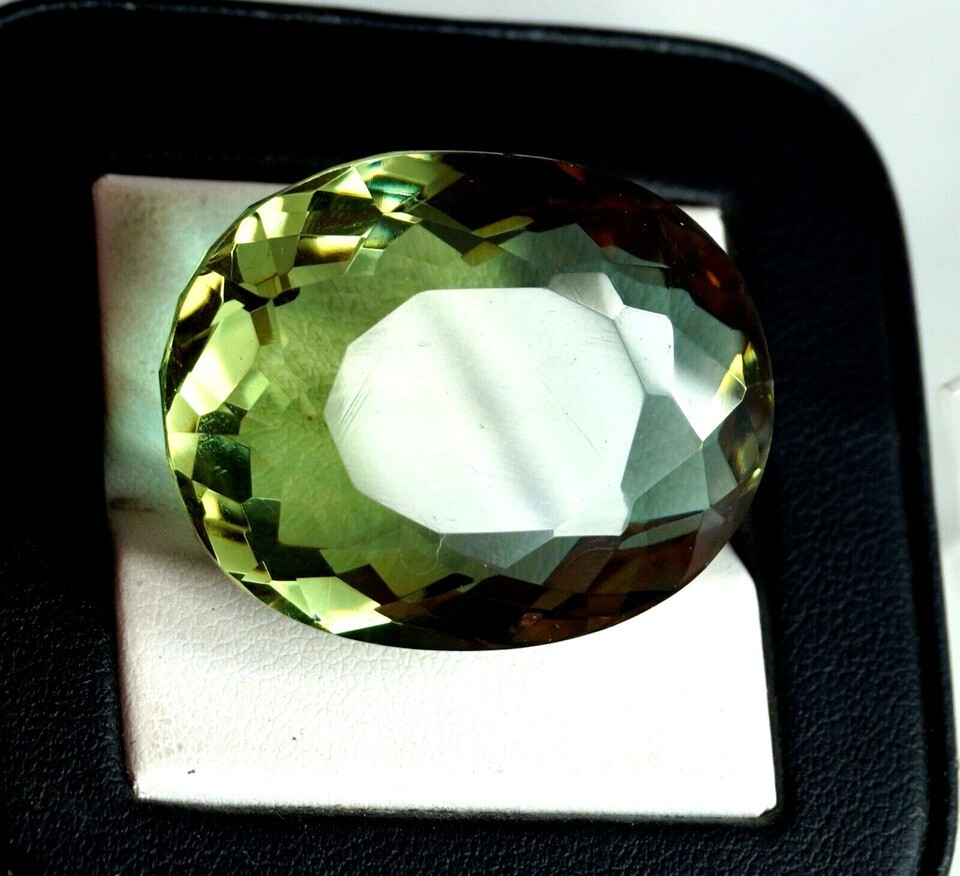 Certified 75 Ct+ Natural Oval Color Change Alexandrite Flawless Loose Gemstone