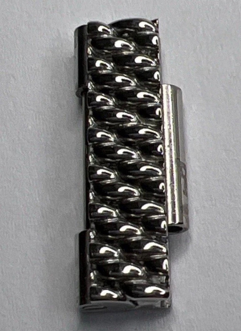 Authentic Breitling 18 mm Milanese Mesh Stainless Steel Link w/ Screw