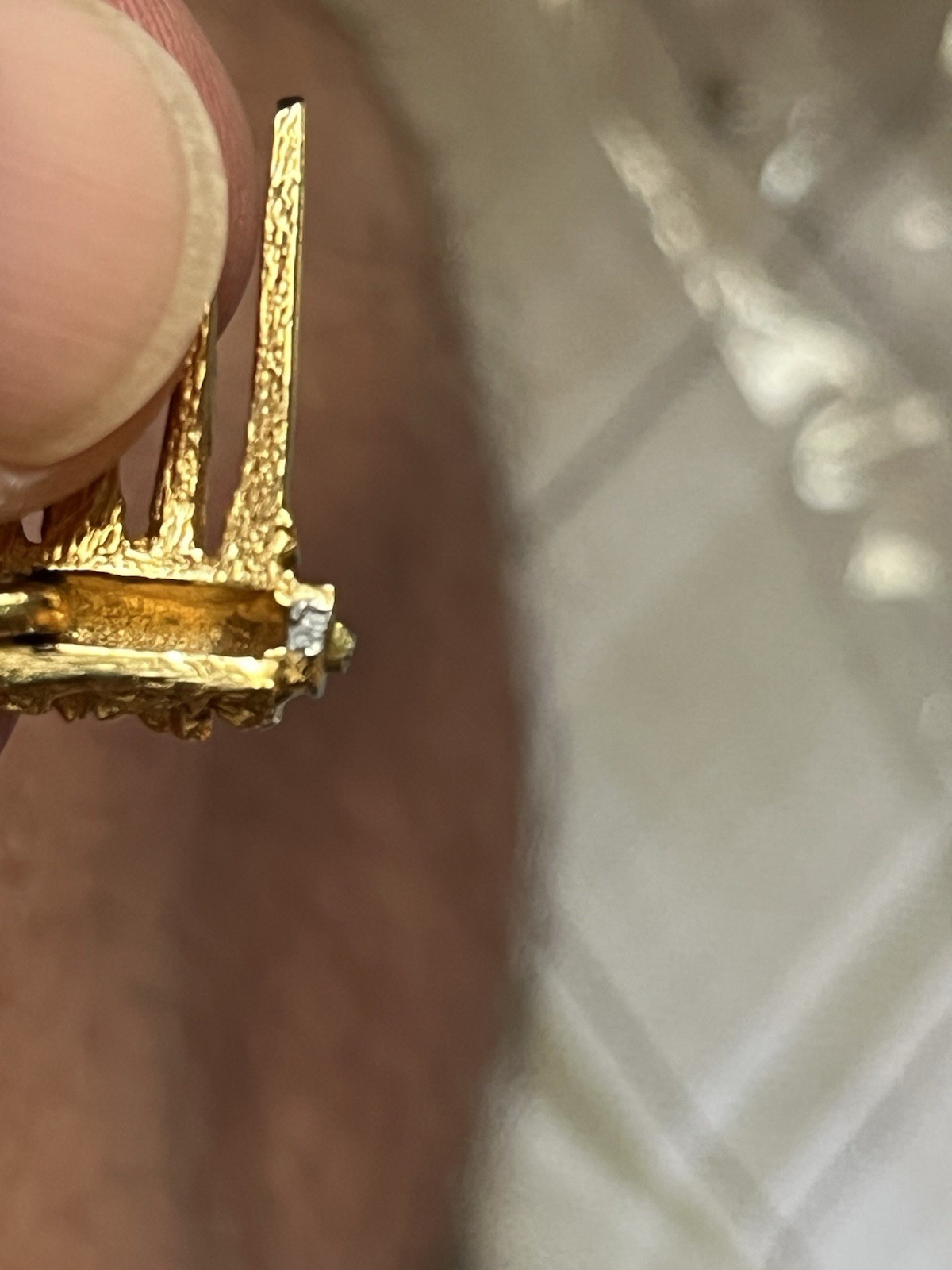 Vintage Marcel Boucher Gold Tone Necklace AS IS
