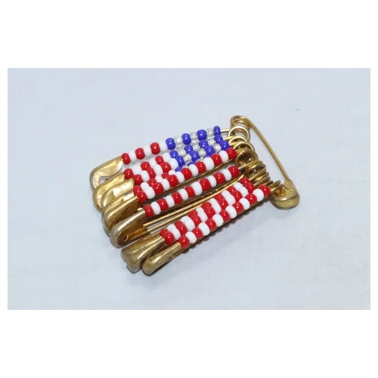 Vintage The Flag of United States Pin