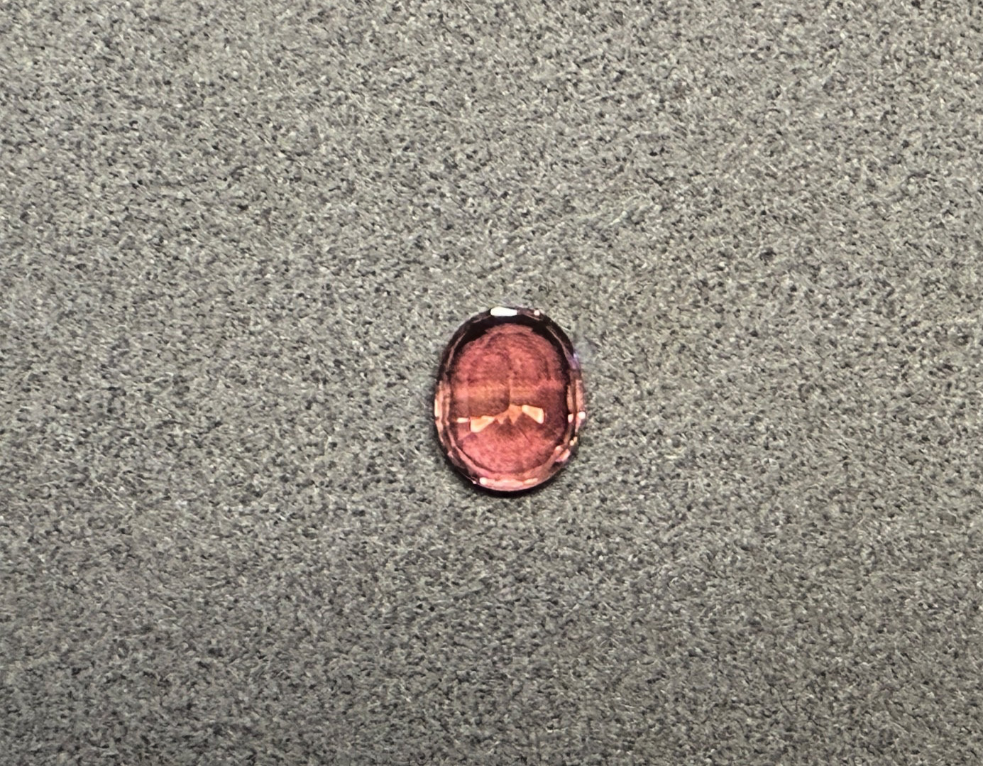 💎 4.15ct 10.9mm x 8.8mm Oval Cut Natural Pink Tourmaline – Loose Gemstone