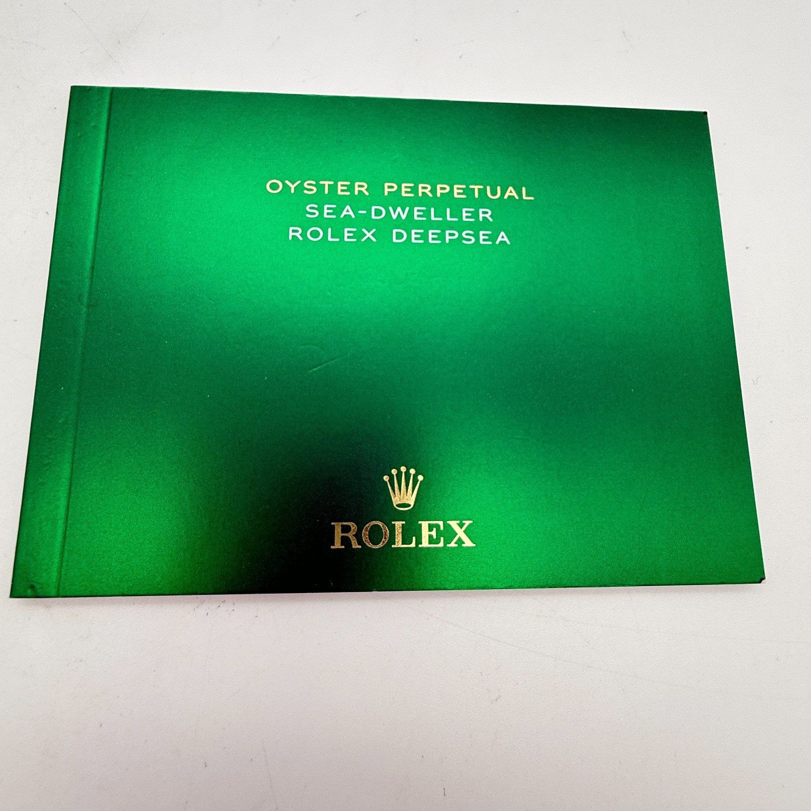 Rolex Watch Box 39139.04 Sea Dweller Booklet Card holder Tag Manuel Genuine