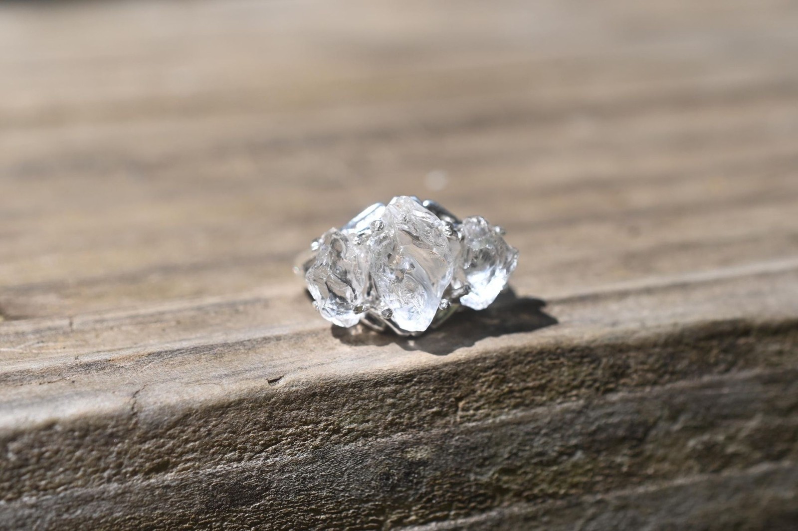 Engagement ring Lake county diamond sterling silver size 3 4 5 6 7 8 9 10 11 12