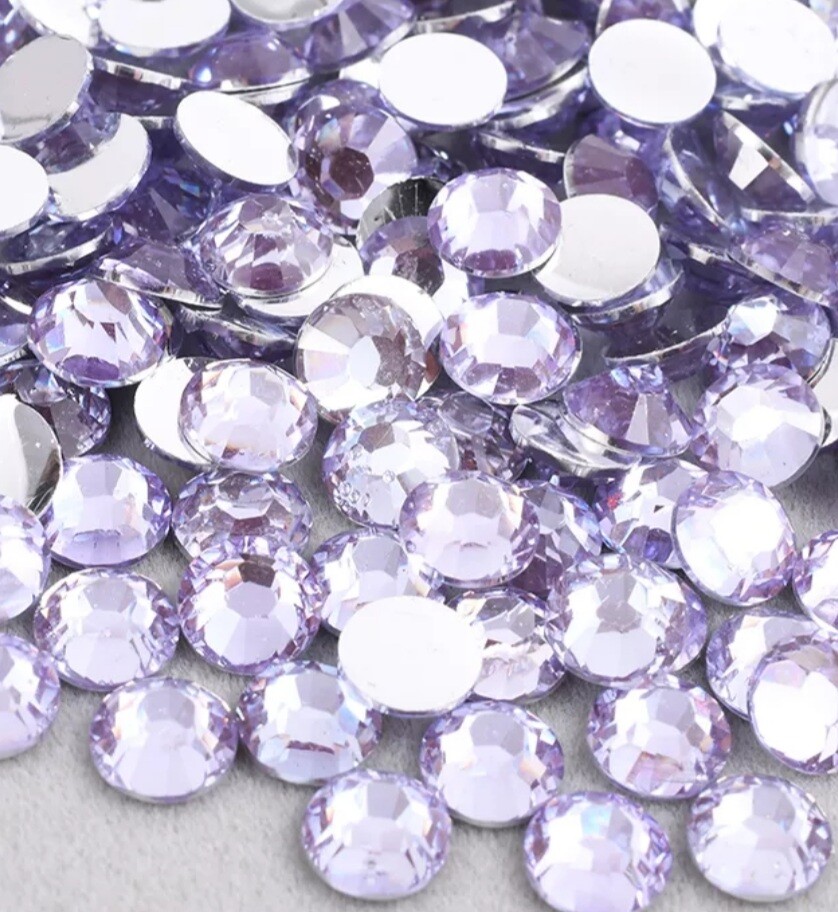 RESIN Rhinestones 3MM/SS12 QTY 1000-5000 Flatback Round Crystals Bling NON HOTFX