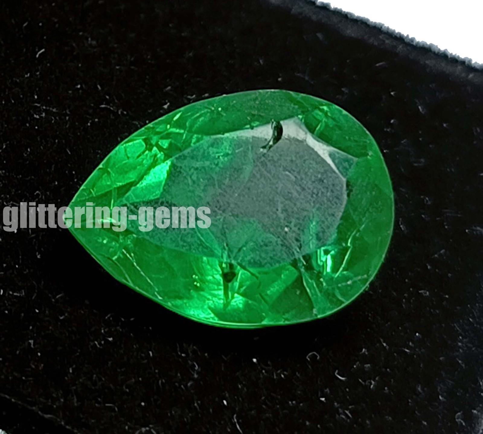 7.00 Ct Natural Colombian Green Emerald Pear Shape IGL Certified Loose Gem 5DNH