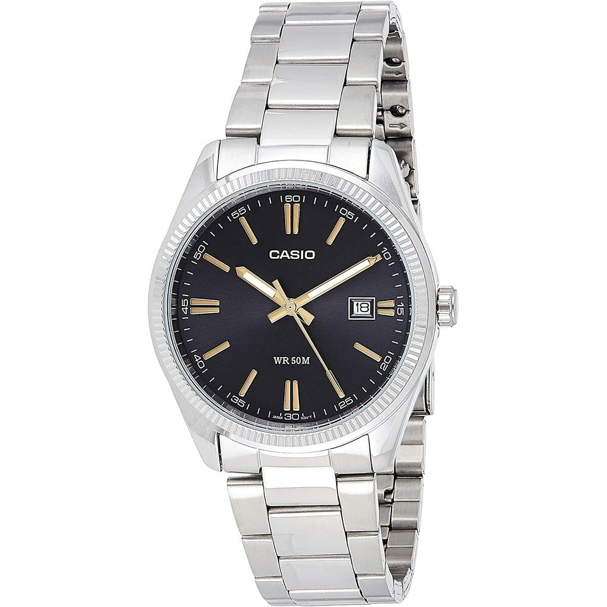 CASIO Classic Silver Watch MTP1302D-1A2 Men’s