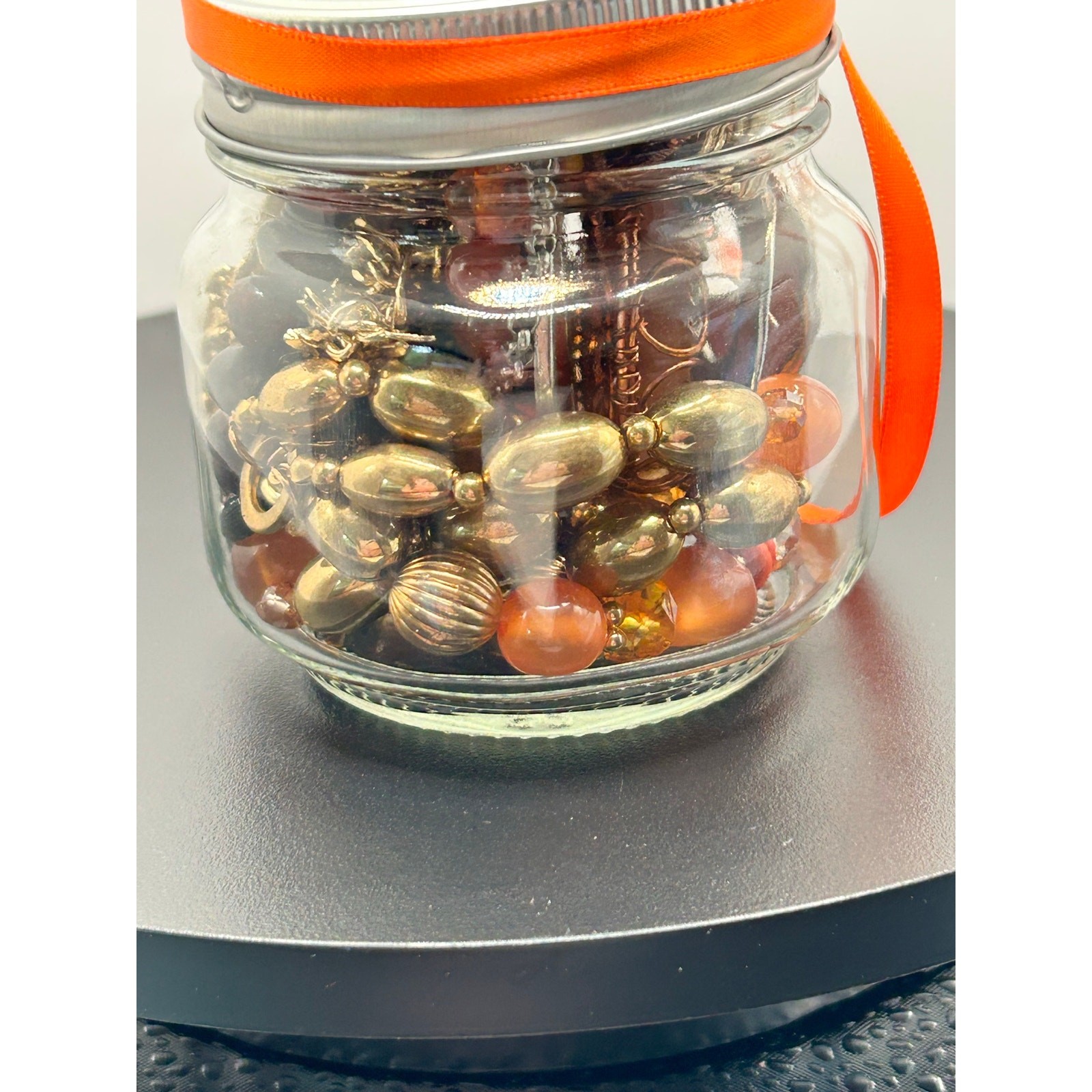 Prom & Wedding, Graduation, Jewelry Mystery Jar – Orange Splash Collection