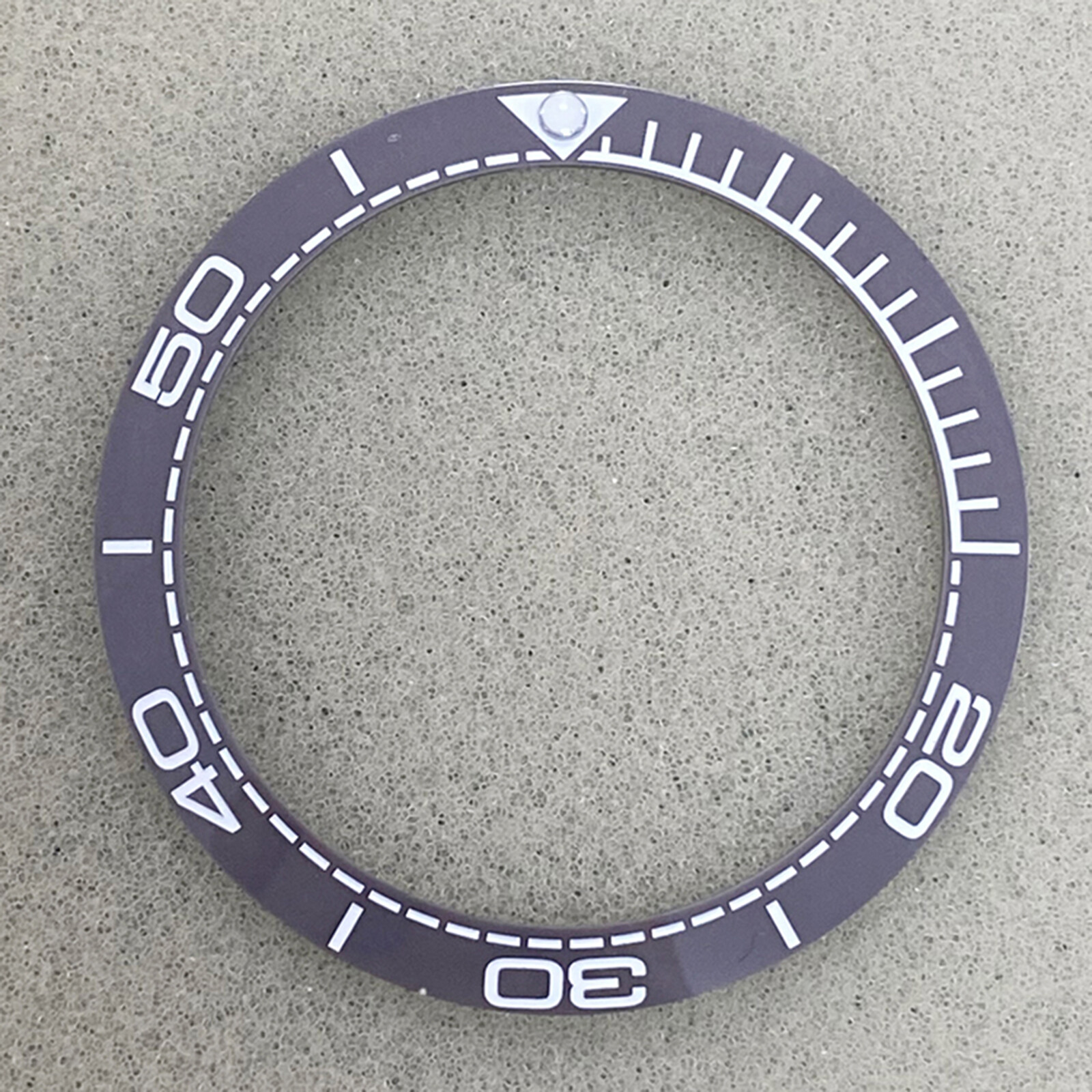 38MM*30.5mm Ceramic Bezel Sloped Watch Bezel Insert for 40mm SUB Watch Case