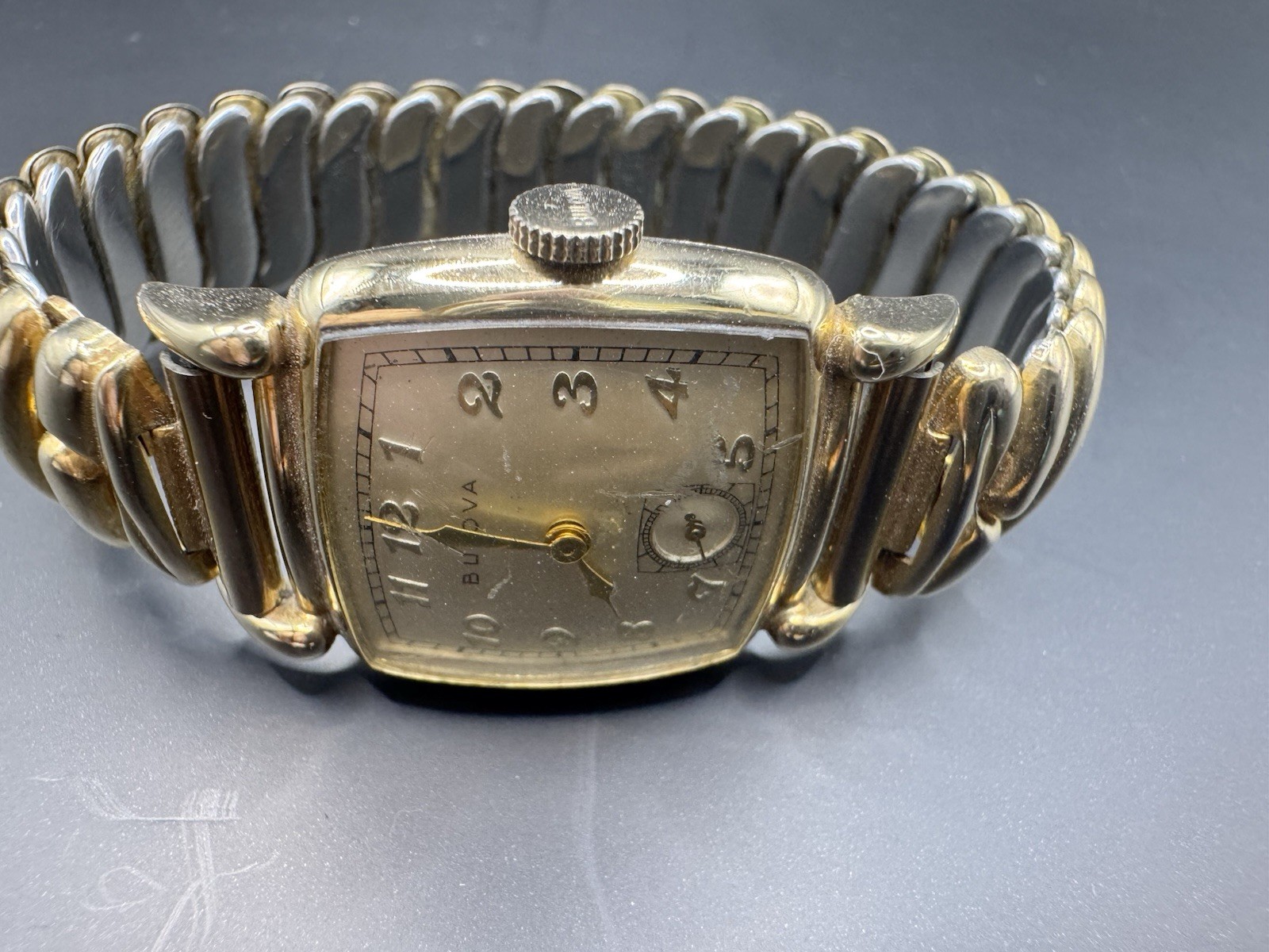 Vintage 1949 10K Gold Filled Bulova His Excellency “XX” watch