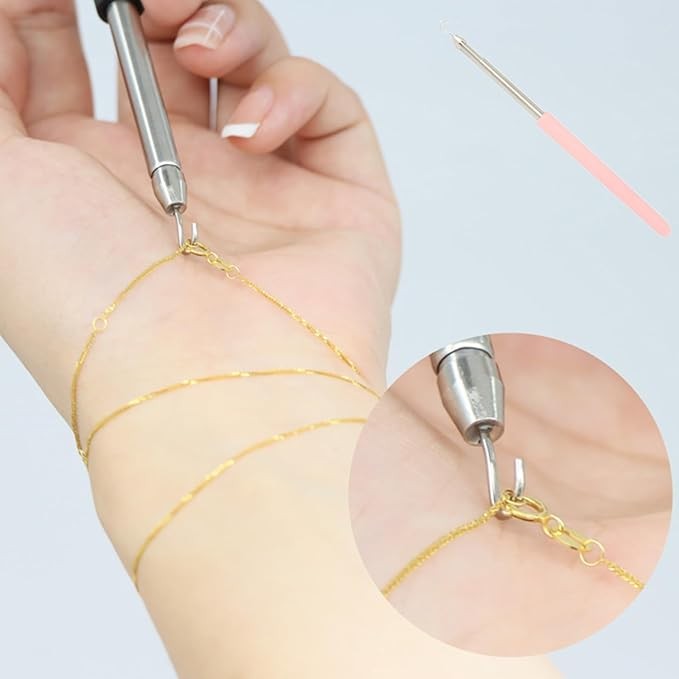 Strong 1-5Pcs Portable Bracelet Fastener Helper for Necklace & Watch Clasps Tool