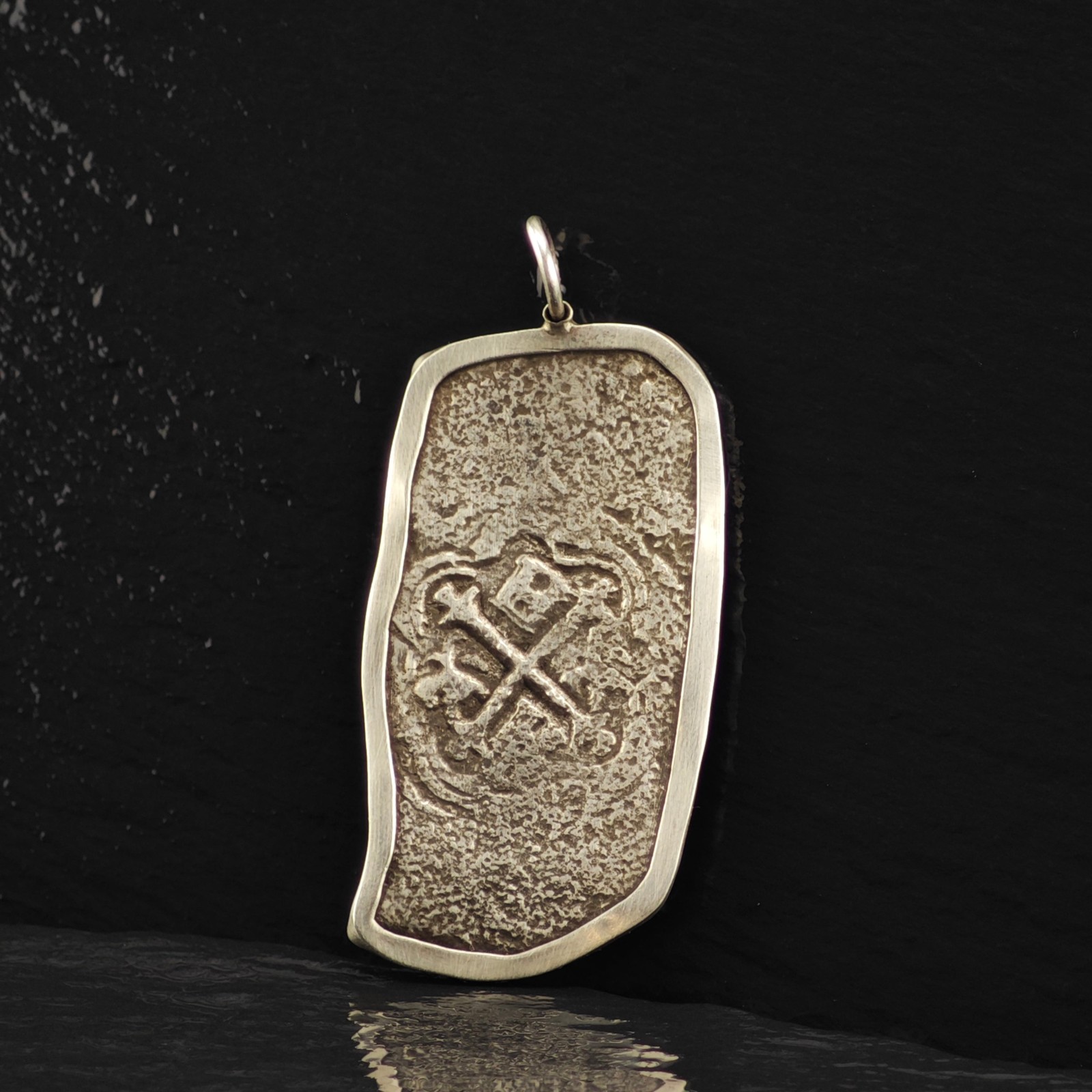 1700 Atocha Shipwreck Coin Pendant Sterling Silver