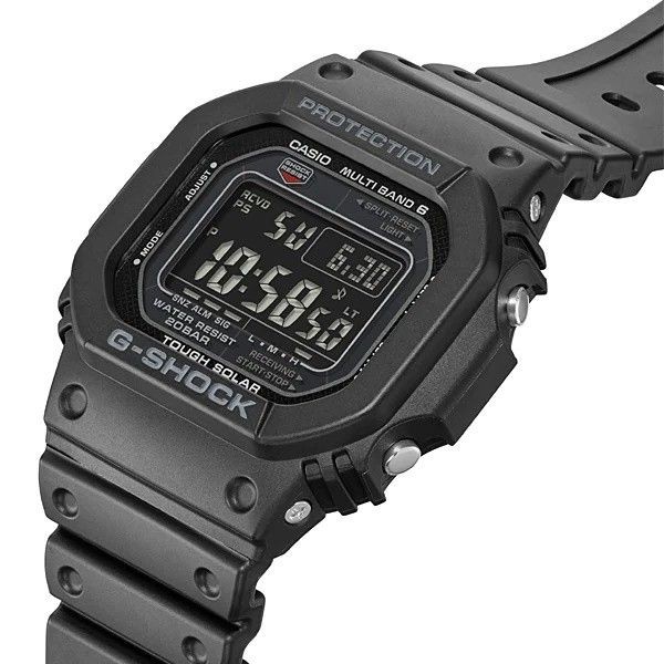 CASIO G SHOCK Men’s Watch Solar Radio GW M5610U 1B Black Reverse LCD