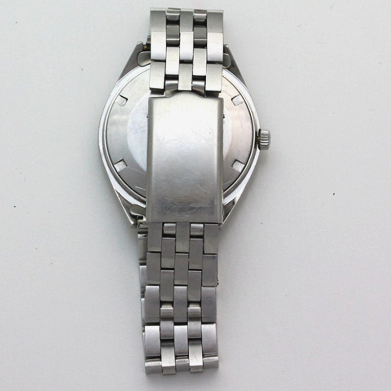 Girard Perregaux Gyromatic Automatic Date 37mm Steel Unique Dial Watch 1960’s