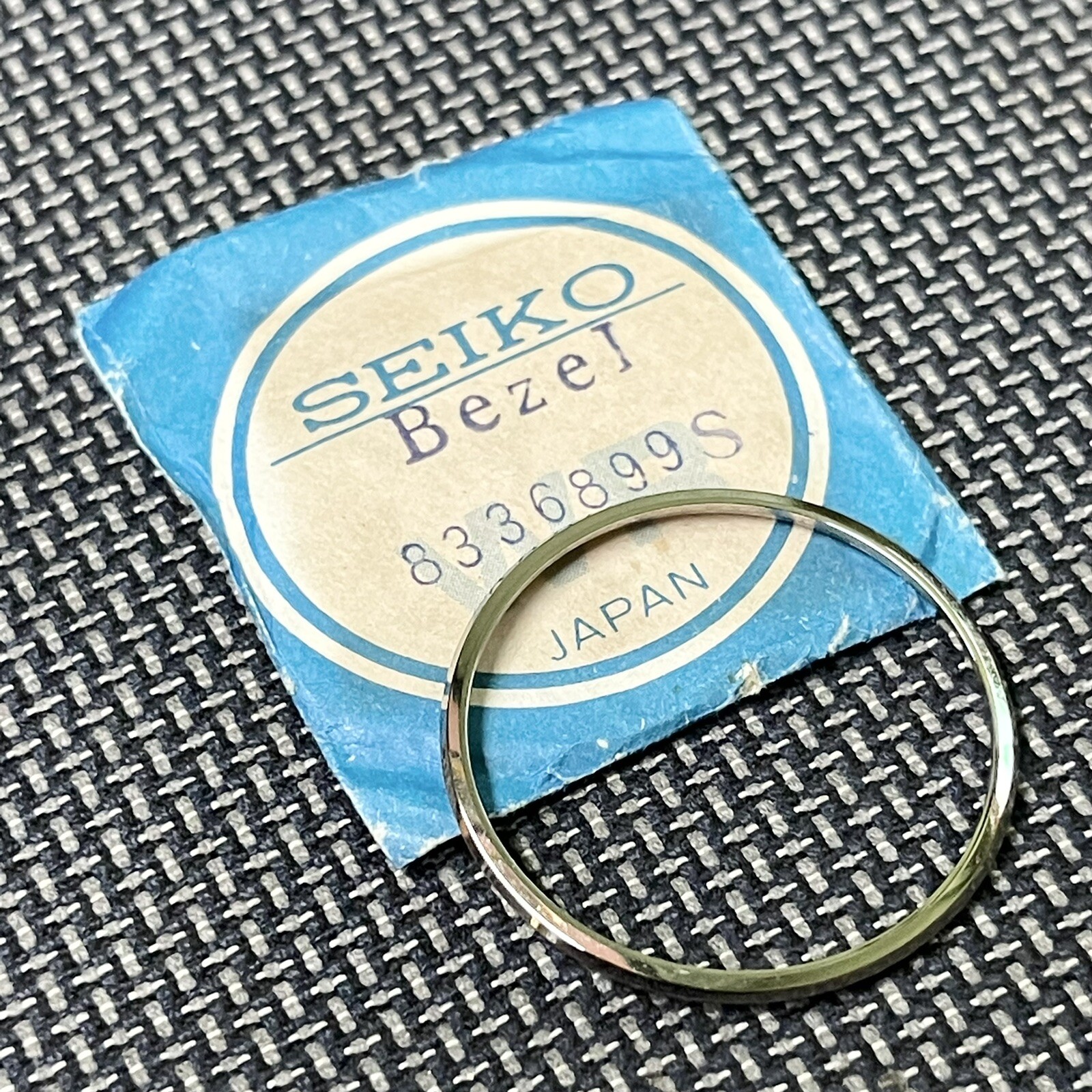 ORIGINAL NOS BEZEL FOR VINTAGE SEIKO5606 5606-7170 5619-7010 5619-7019 SS