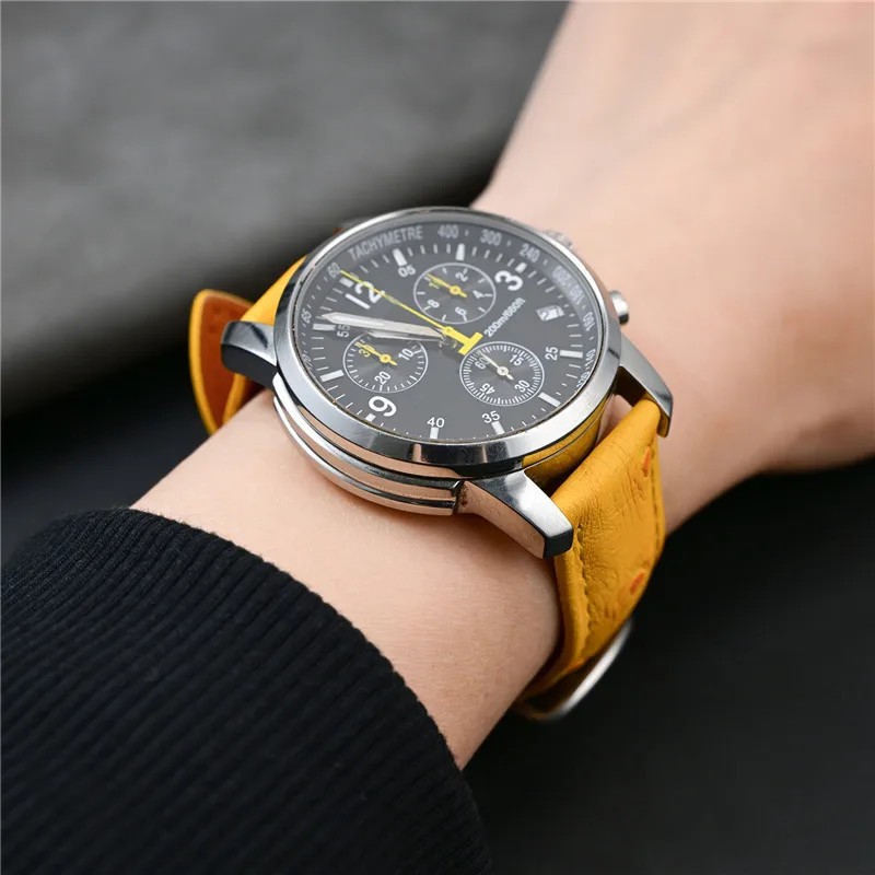 Genuine Cowhide Leather Strap Butterfly Buckle 18-22mm for Tissot 1853 Men Women