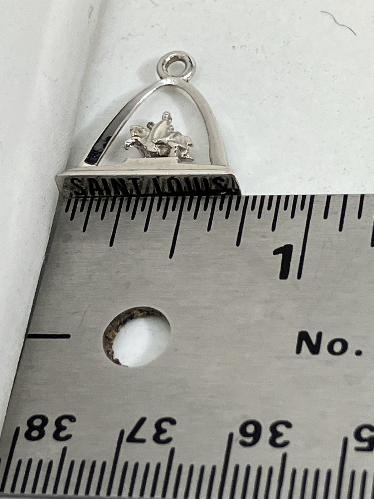 Vintage Kinney St. Louis Gateway Arch Missouri Sterling Charm