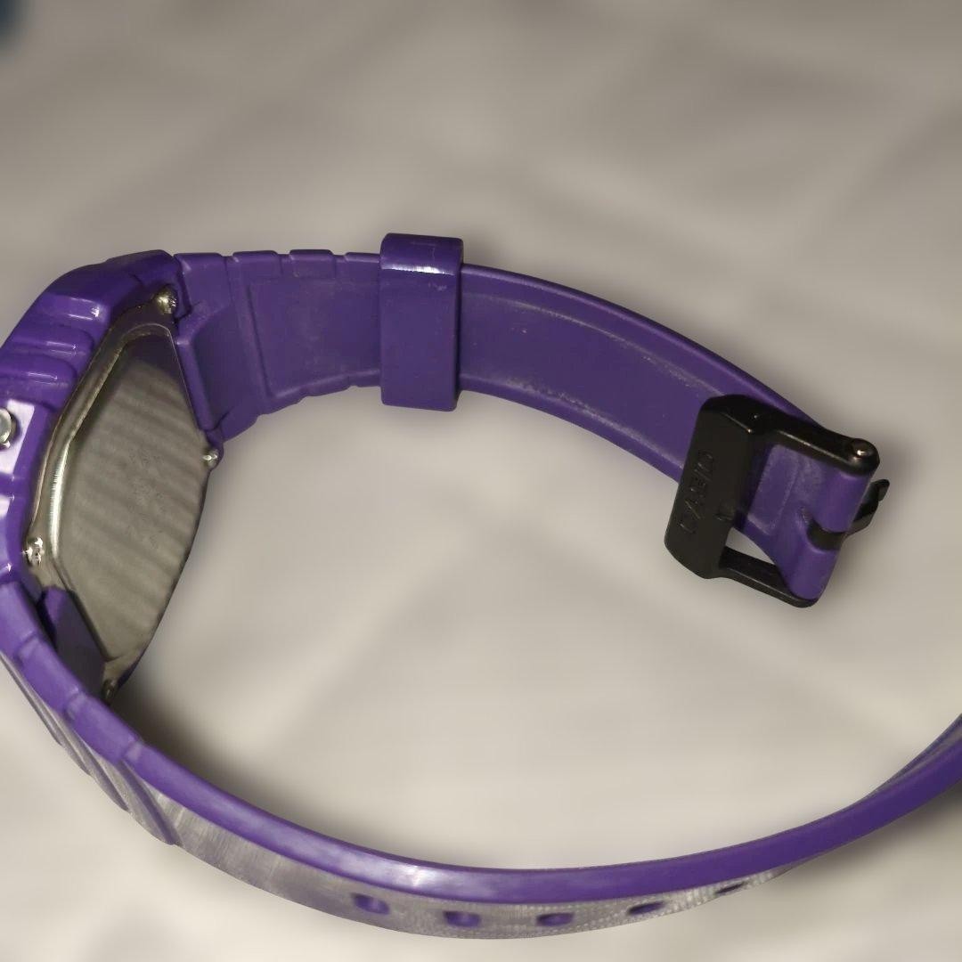 Casio Cheap Casio W-215H Purple Watch NEW