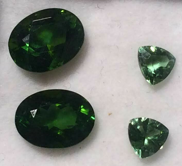 Tourmaline Natrual Earth Mined Untreated 2 Stone Pairs 2.8ct 8 x 6 mm Very Best
