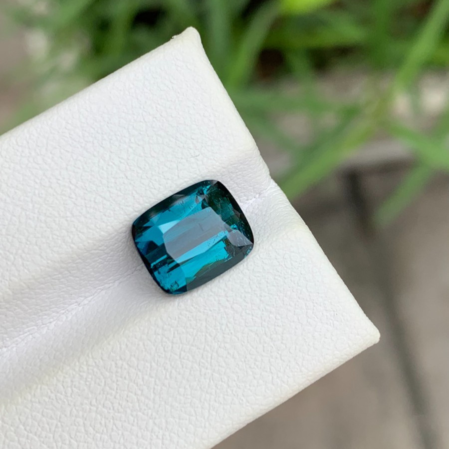 Natural Indicolite Blue Tourmaline faceted , Origin: Afghanistan