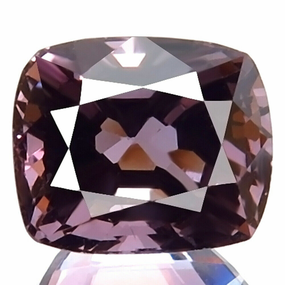 Unheated Spinel 2.12ct Best Natural Purple Gray Flawless Perfect Master Cut Gem