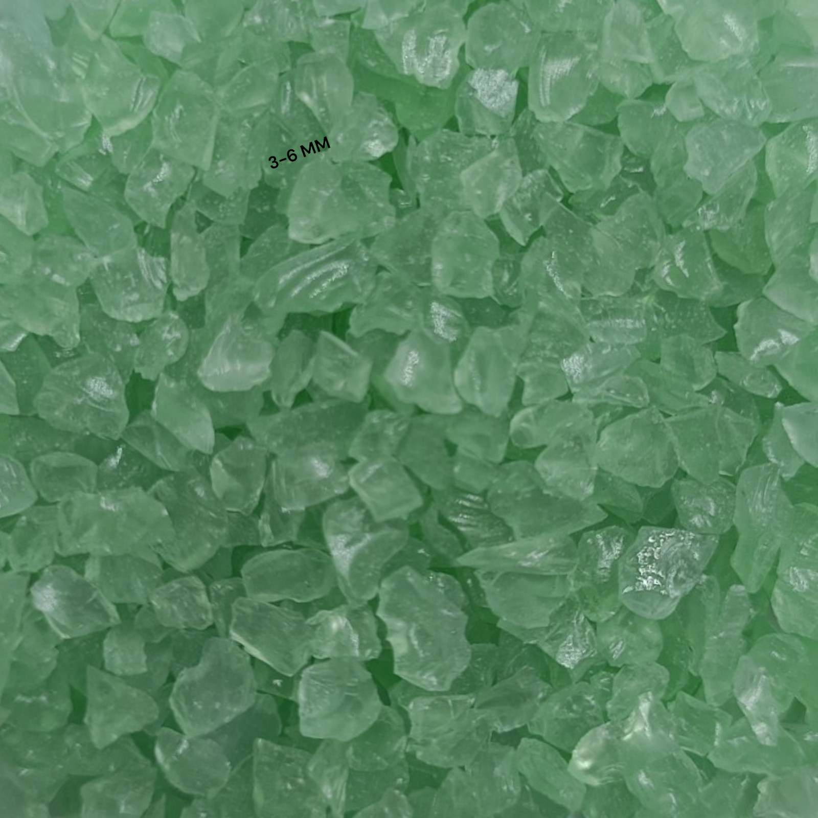 Crushed Opaque Blue Hydro Quartz Crushed Gemstone Coarse All Size For Inlays