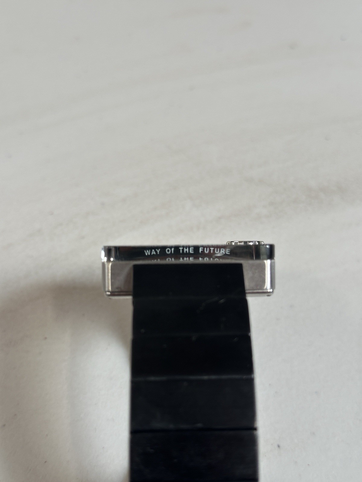 2008 Nixon The Murf Like A Record Baby Watch / Stainless Steel / Good Condition
