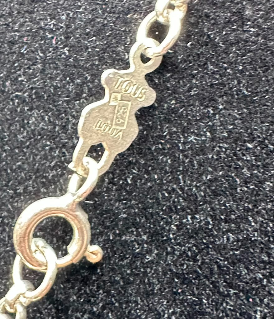 TOUS Sweet Dolls collection Sterling Silver Necklace