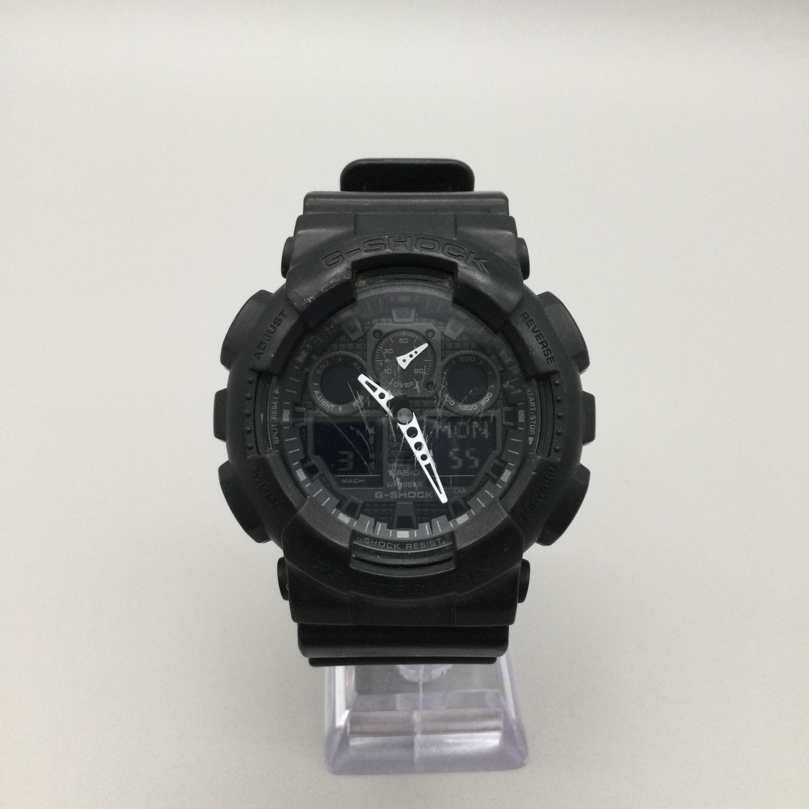 Casio G-Shock 5081 GA-100 Mens Watch 51mm Black Ana-Digi 200M Blackout
