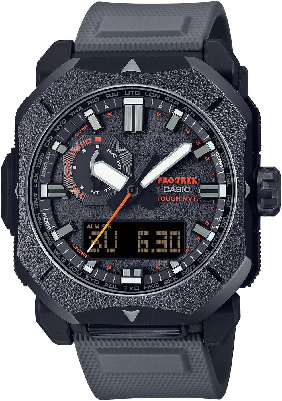 New Casio PRW-6900YB-3JF PROTREK Mens Watch Climber Line Solar CORDURAre Japan