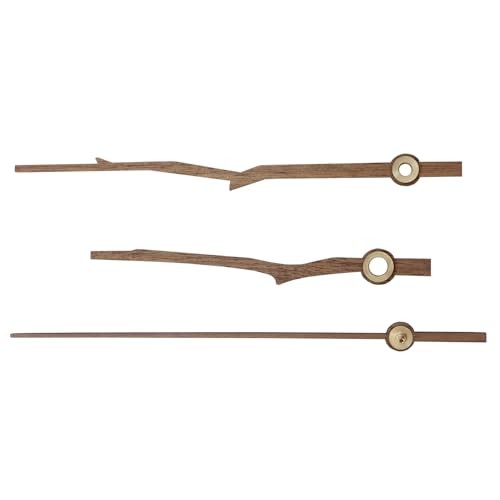 Replacement Clock Hands Walnut 12 Inch Hour Minute Second Hand for DIY Wooden